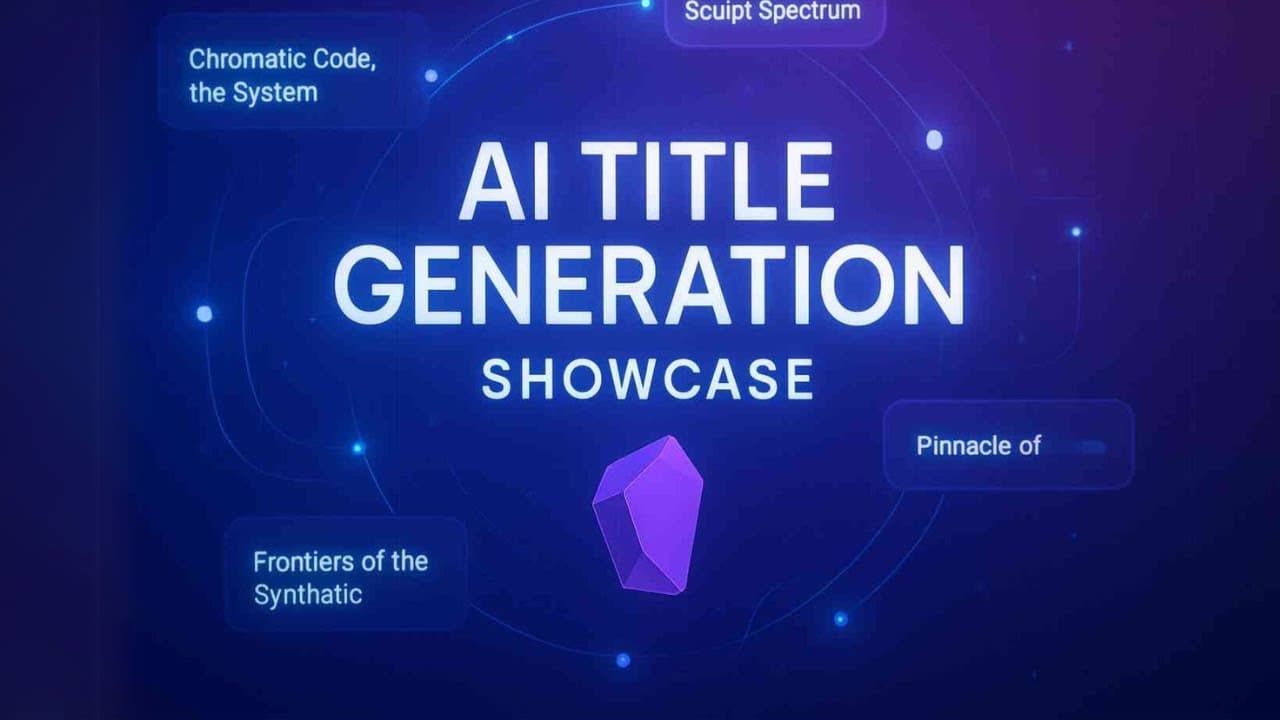 Obsidian AI Title Generation for Notes: Perfect Note Names with SystemSculpt