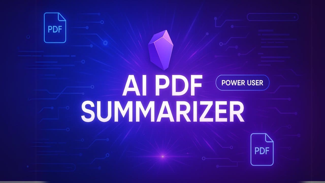 Obsidian AI Workflow: How I Use SystemSculpt to Instantly Research and Summarize Papers