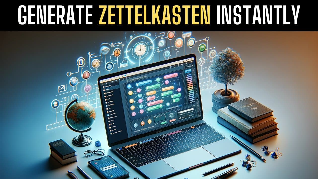 Obsidian AI Gen Zettelkasten Script - Organize Notes Like a Pro