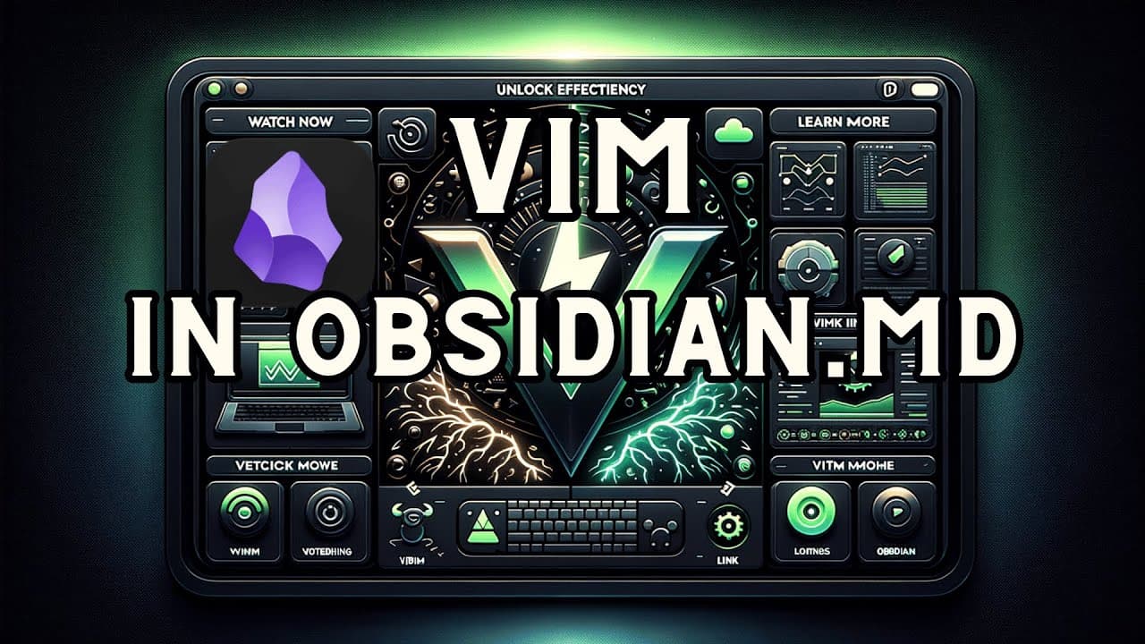 Vim In Obsidian - Getting Started